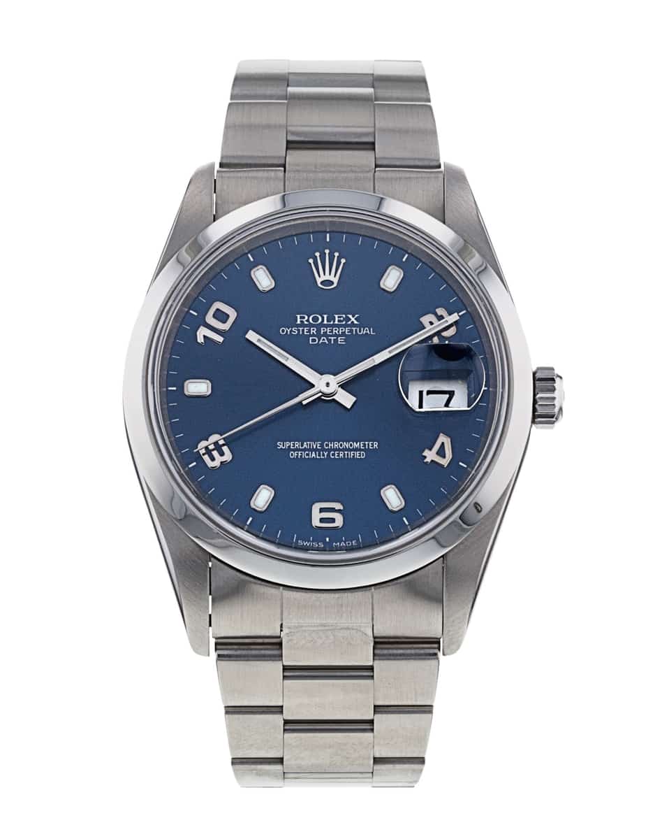 Oyster perpetual 2025 date blue